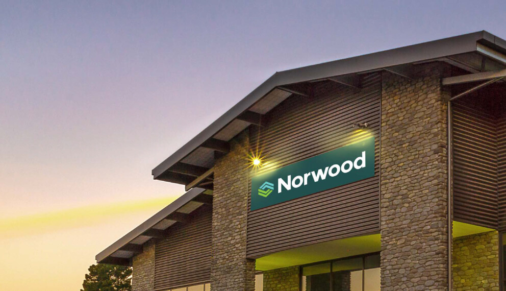 Norwood Building Sign